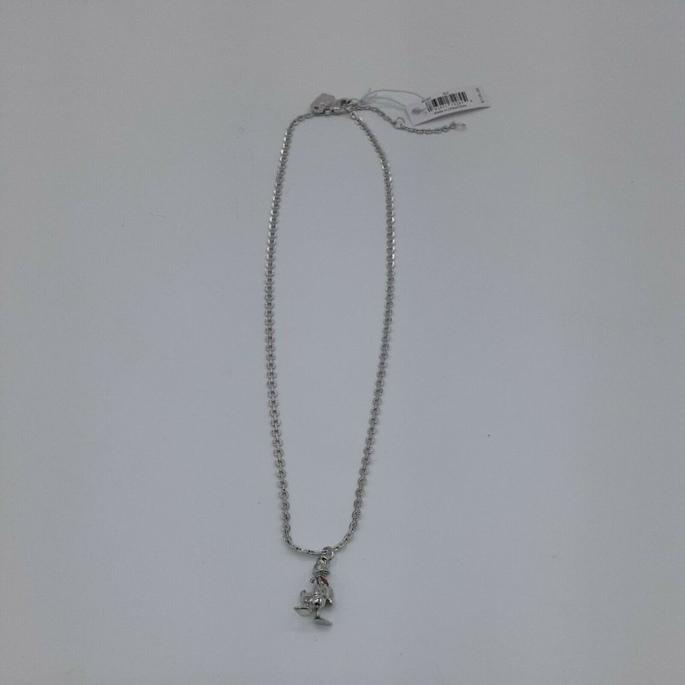Disney x Coach Silver Donald Duck Necklace - 89801 - Picture 8 of 10